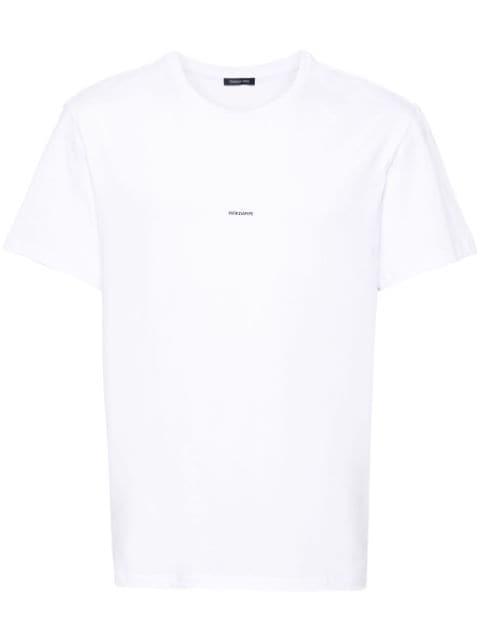 logo-print cotton T-shirt by PATRIZIA PEPE