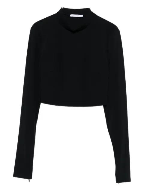 long-sleeve high-neck top by PATRIZIA PEPE