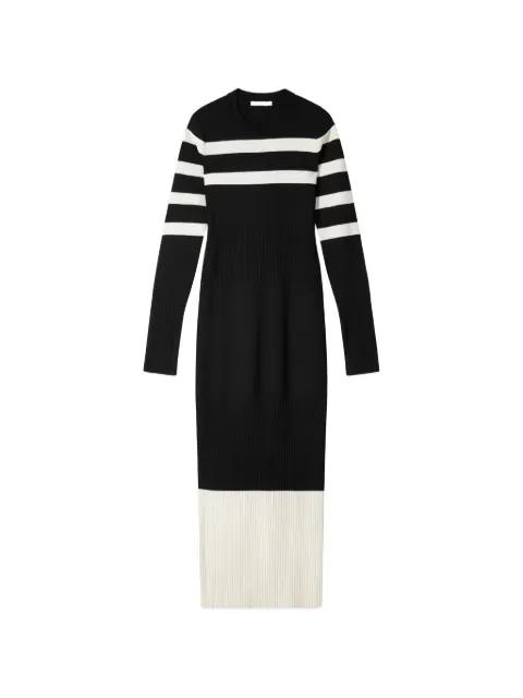 long-sleeve midi dress by PATRIZIA PEPE