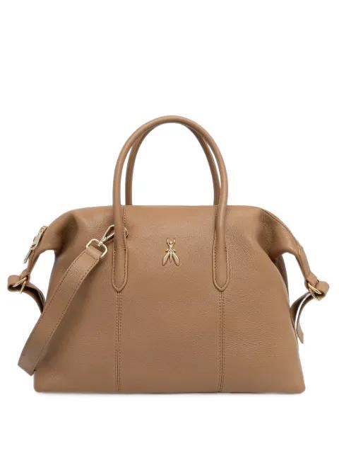 medium New Business Fly logo-plaque tote bag by PATRIZIA PEPE