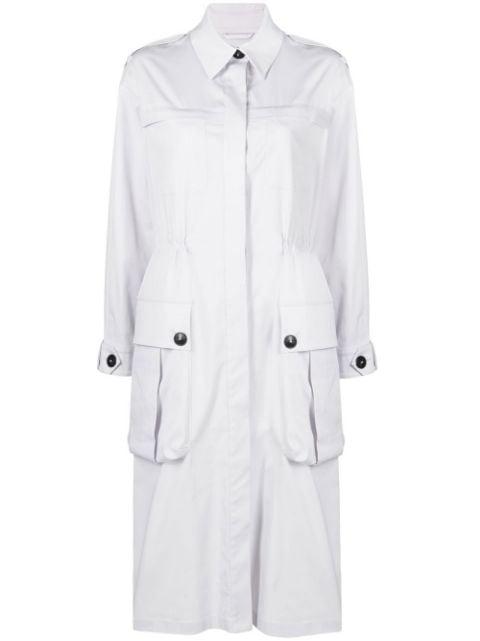mid-length trench coat by PATRIZIA PEPE