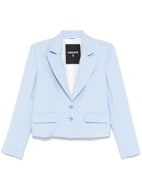 notched-lapels blazer by PATRIZIA PEPE