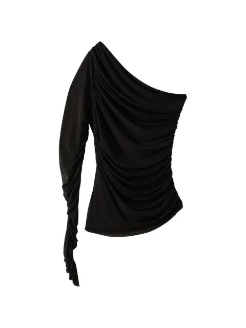 one shoulder stretch top by PATRIZIA PEPE