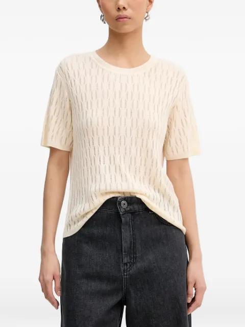 openwork T-shirt by PATRIZIA PEPE
