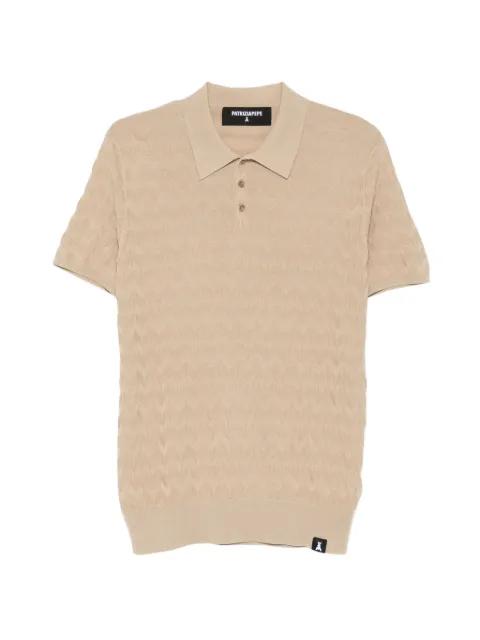patterned polo shirt by PATRIZIA PEPE