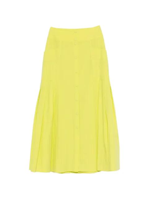 pleated midi skirt by PATRIZIA PEPE