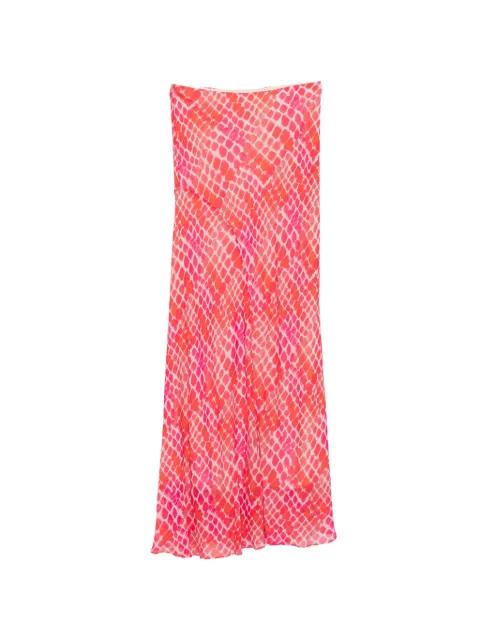 printed midi skirt by PATRIZIA PEPE