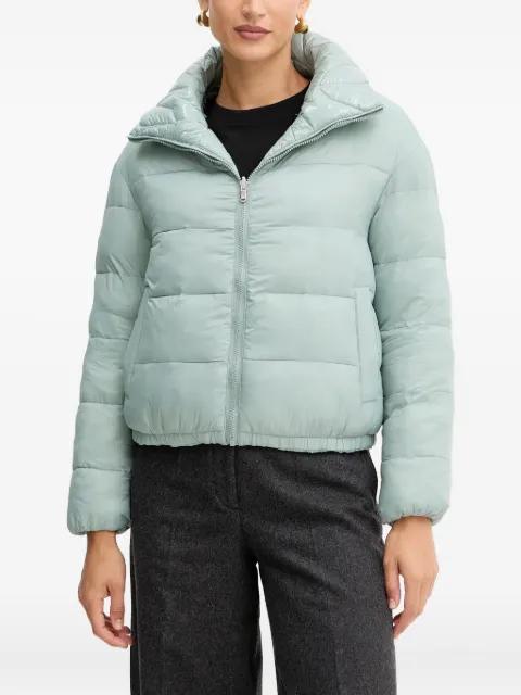 quilted-design hoodied jacket by PATRIZIA PEPE