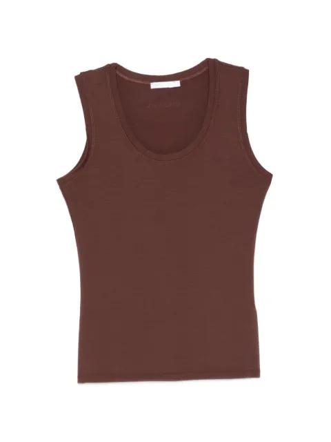 round-neck vest top by PATRIZIA PEPE