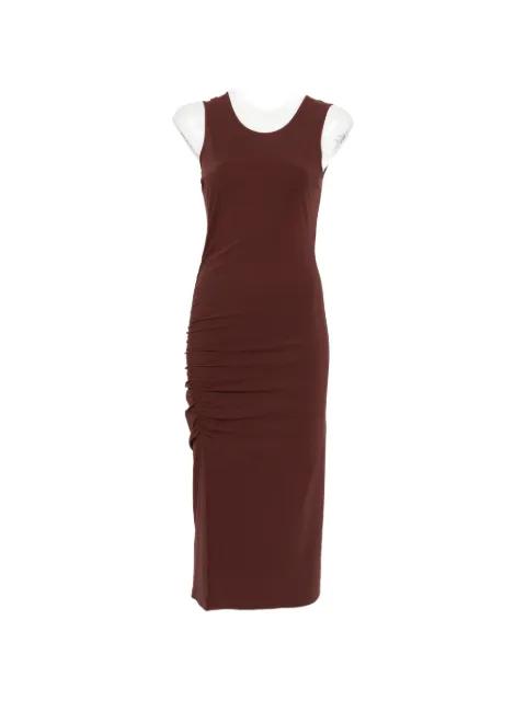 ruched midi dress by PATRIZIA PEPE