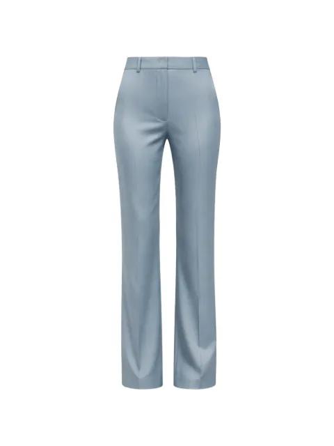 satin slim-cut trousers by PATRIZIA PEPE