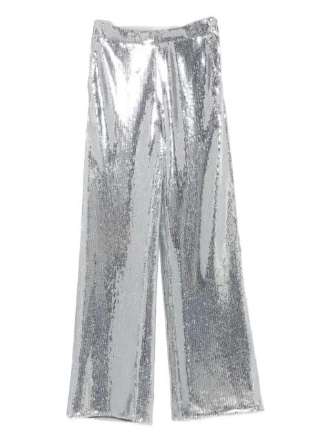 sequin-embellished flared trousers by PATRIZIA PEPE