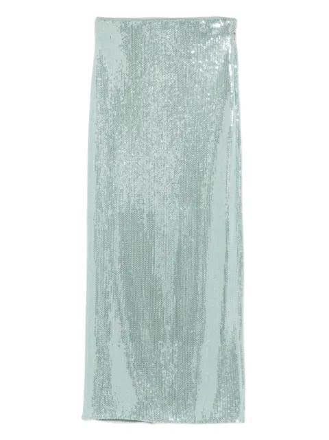 sequin tulle midi skirt by PATRIZIA PEPE