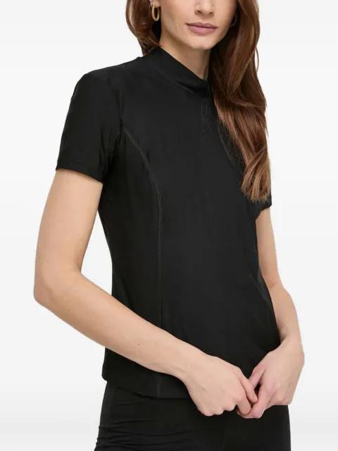 short-sleeve high-neck T-shirt by PATRIZIA PEPE