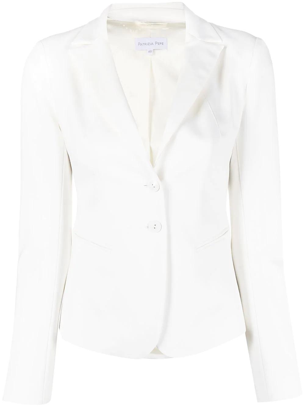 single-breasted blazer by PATRIZIA PEPE