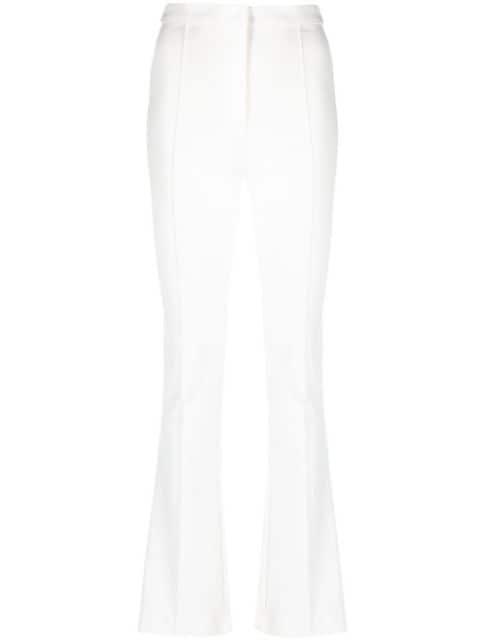 skinny cut bootleg trousers by PATRIZIA PEPE