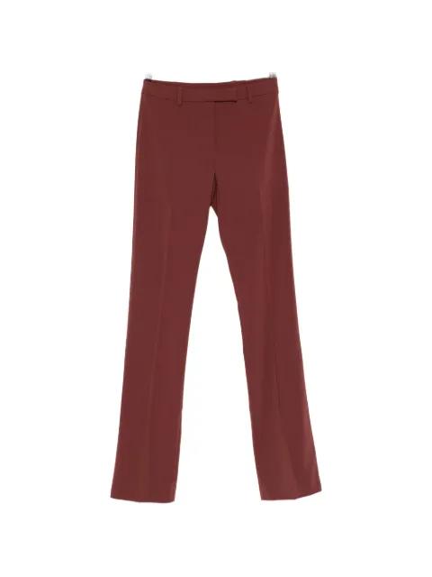 slim crepe trousers by PATRIZIA PEPE