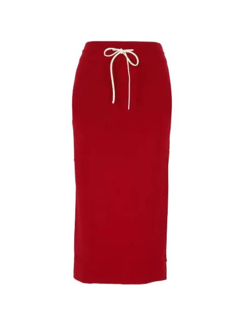 split detail skirt by PATRIZIA PEPE