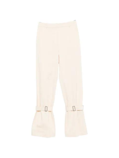 strap cotton trousers by PATRIZIA PEPE