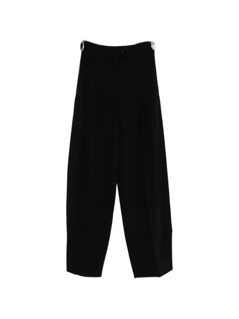 strap wide trousers by PATRIZIA PEPE