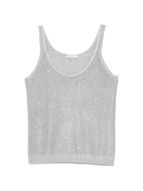 strapless scoop-neck top by PATRIZIA PEPE
