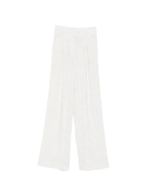 stripe-pattern trousers by PATRIZIA PEPE