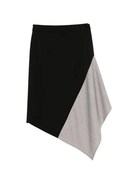 striped panel skirt by PATRIZIA PEPE