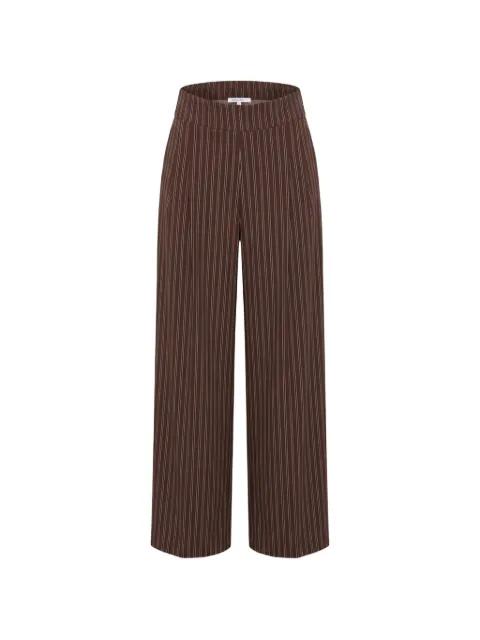 striped wide-leg trousers by PATRIZIA PEPE