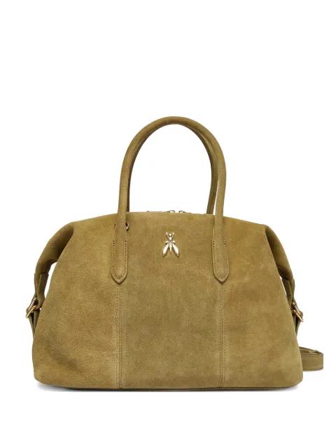 suede tote bag by PATRIZIA PEPE