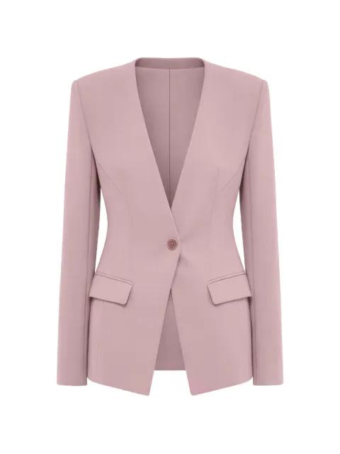 tailored V-neck blazer by PATRIZIA PEPE