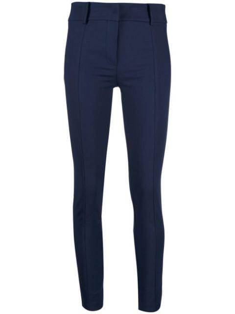 tailored-style mid-rise trousers by PATRIZIA PEPE