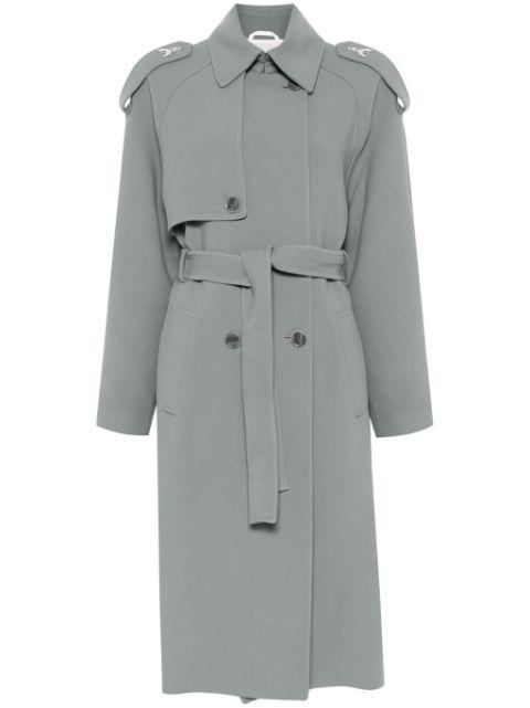 twill trench coats by PATRIZIA PEPE