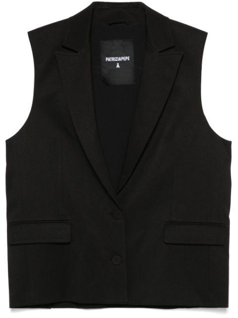 twill vest by PATRIZIA PEPE