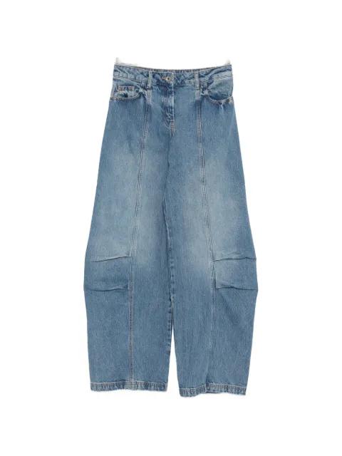 wide shaped jeans by PATRIZIA PEPE
