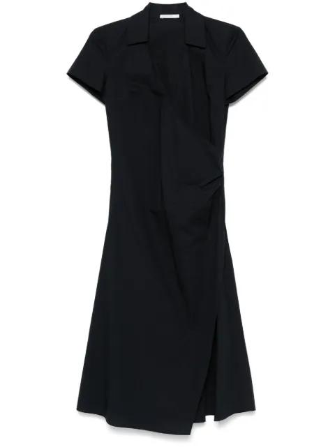 wrap midi dress by PATRIZIA PEPE