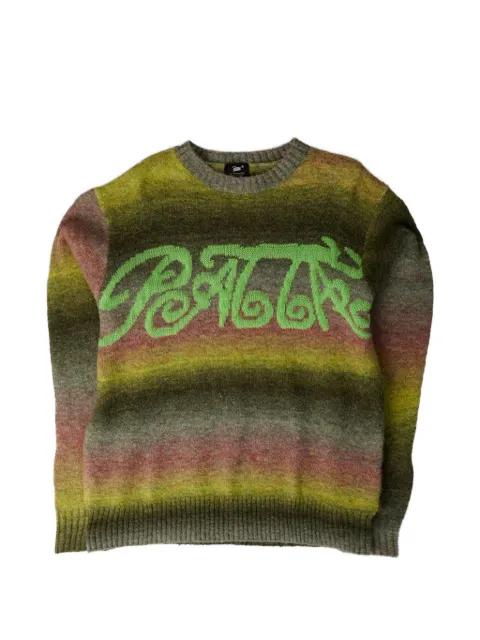 Curlies intarsia-knit sweater by PATTA