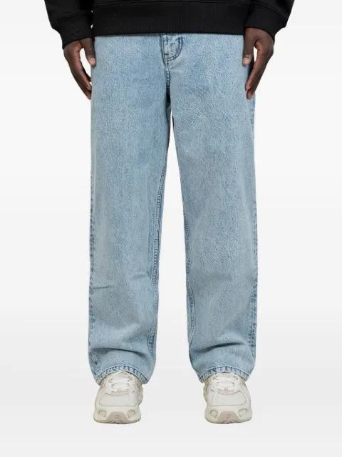 embroidered-logo jeans by PATTA