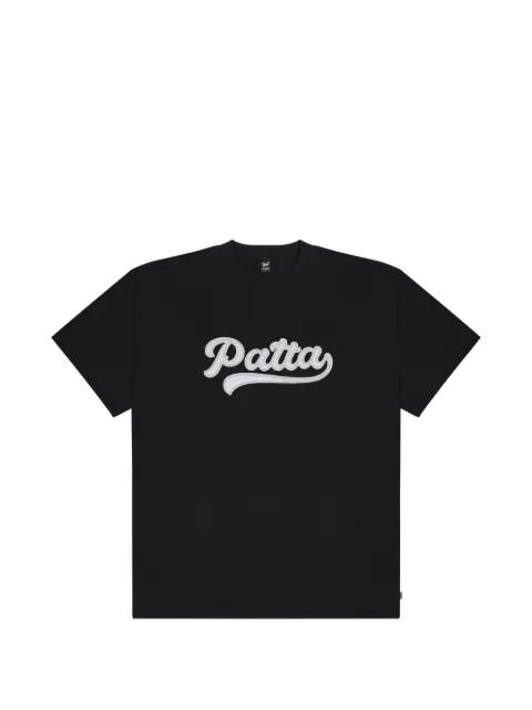 logo-detail short-sleeve T-shirt by PATTA