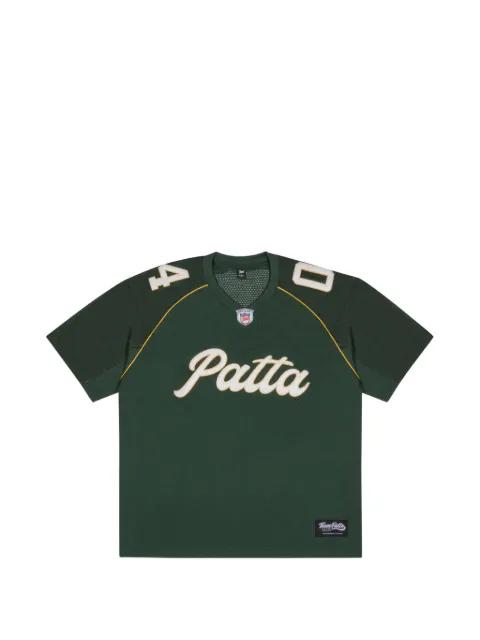 logo-detail short-sleeve T-shirt by PATTA