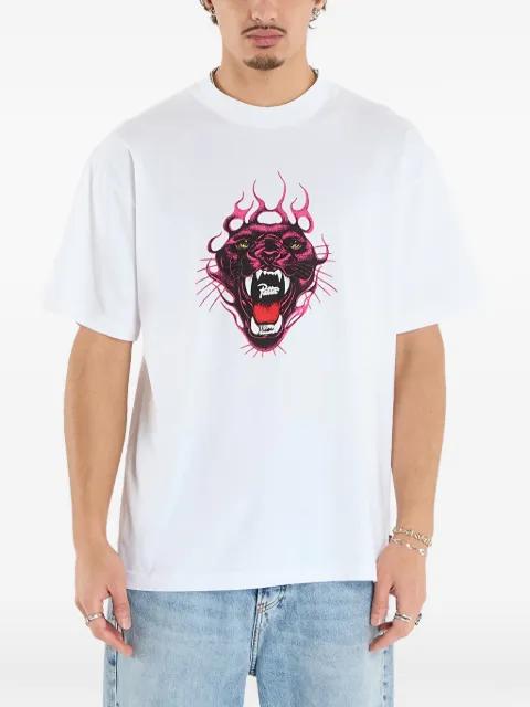 panther-print T-shirt by PATTA