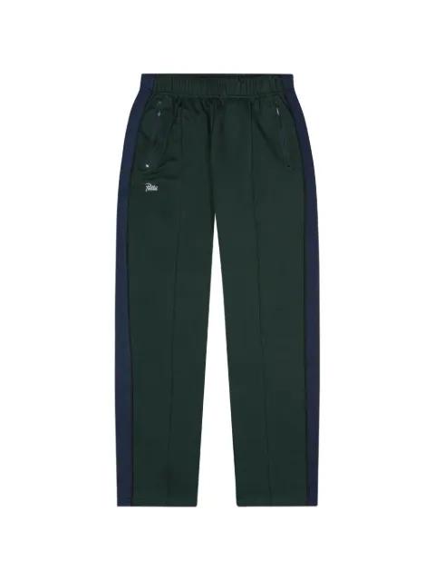 side-stripe logo-detail track pants by PATTA