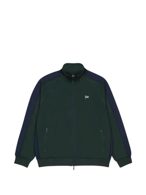 zip-up high-collar sweatshirt by PATTA