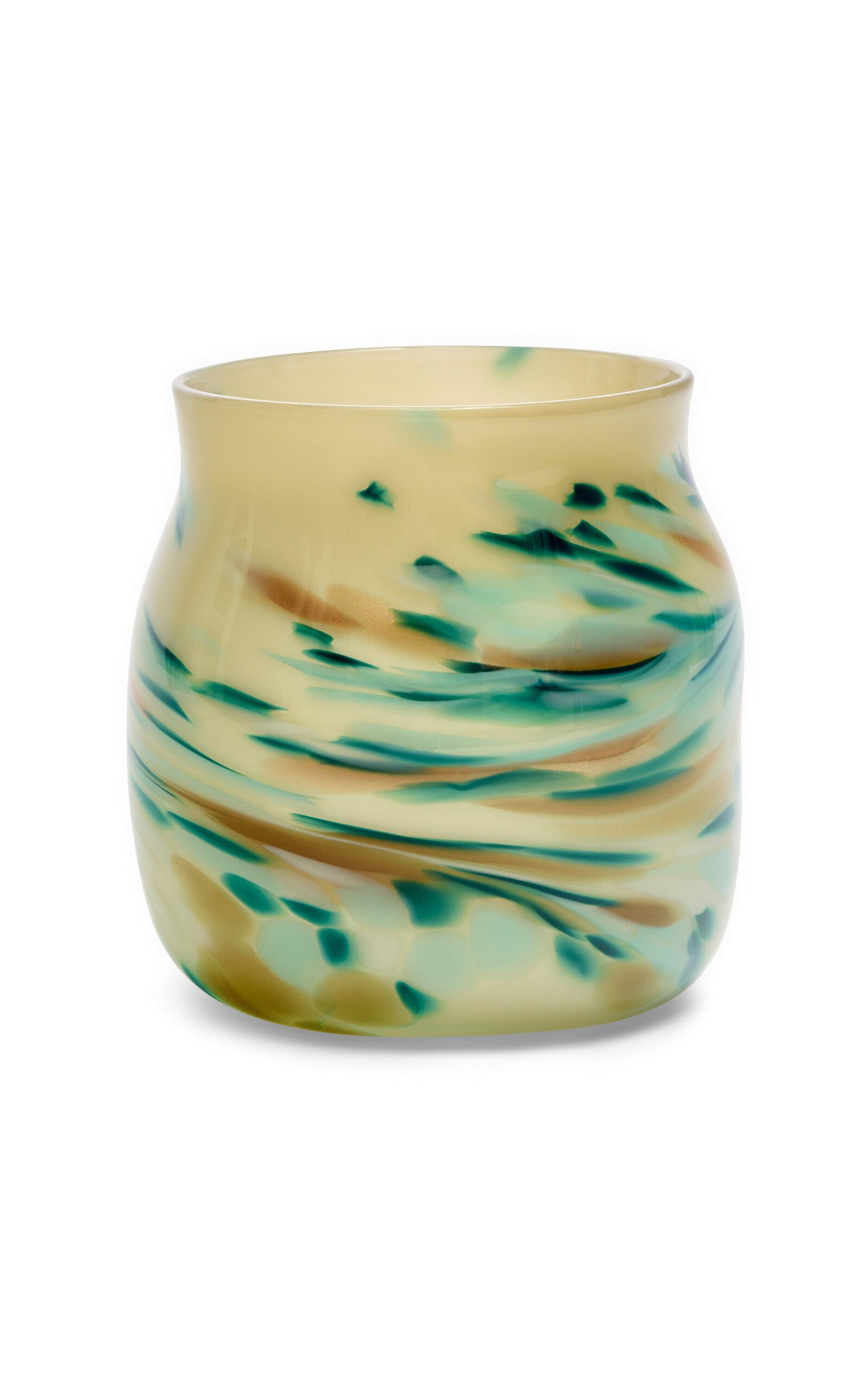 Paul Arnhold Glass - Exclusive Rich Gray Vase With Salish Sea Spots - Grey - Moda Operandi by PAUL ARNHOLD GLASS