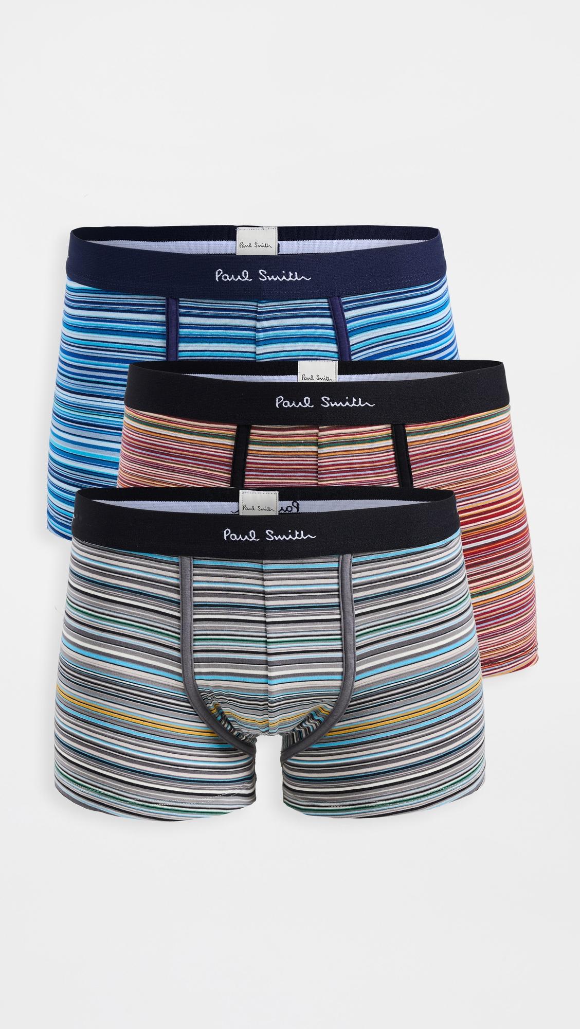 3 Pack Multi Stripe Trunks by PAUL SMITH