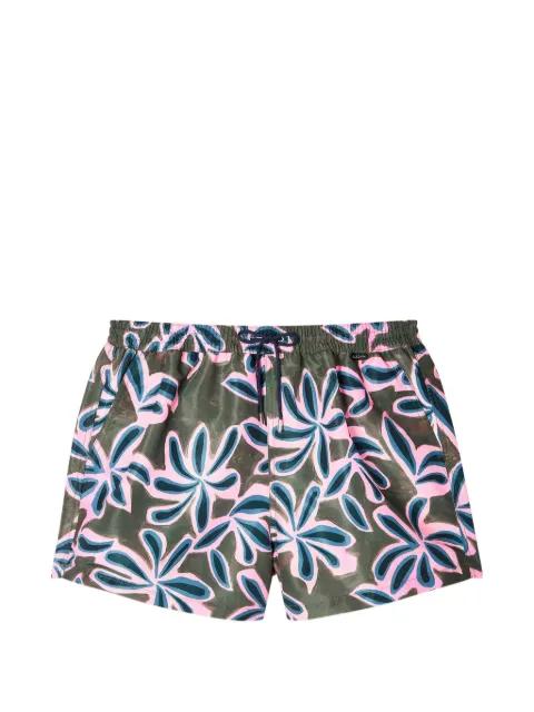 Abstract Palm swim shorts by PAUL SMITH