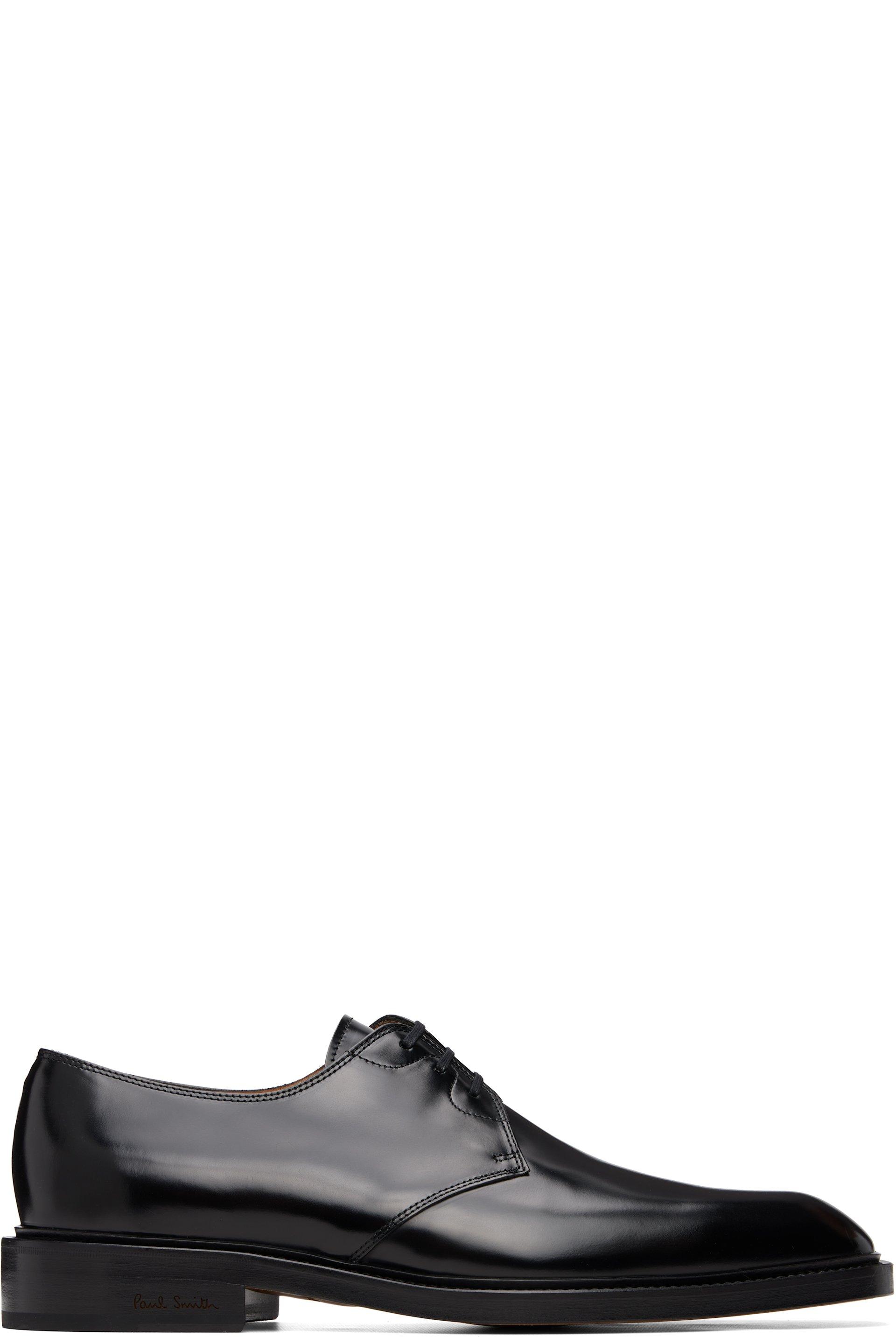 Black 'Sheridan' Derbys by PAUL SMITH