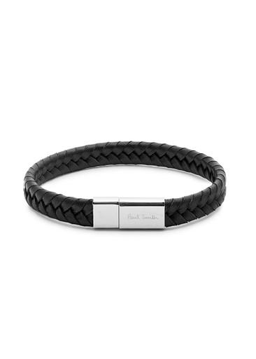 Braided leather bracelet by PAUL SMITH