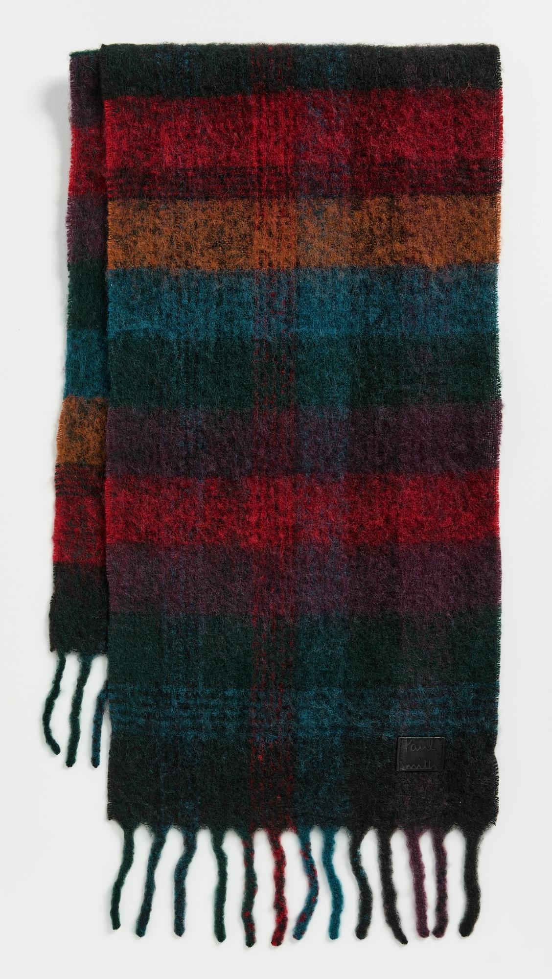 Chunky Check Scarf by PAUL SMITH