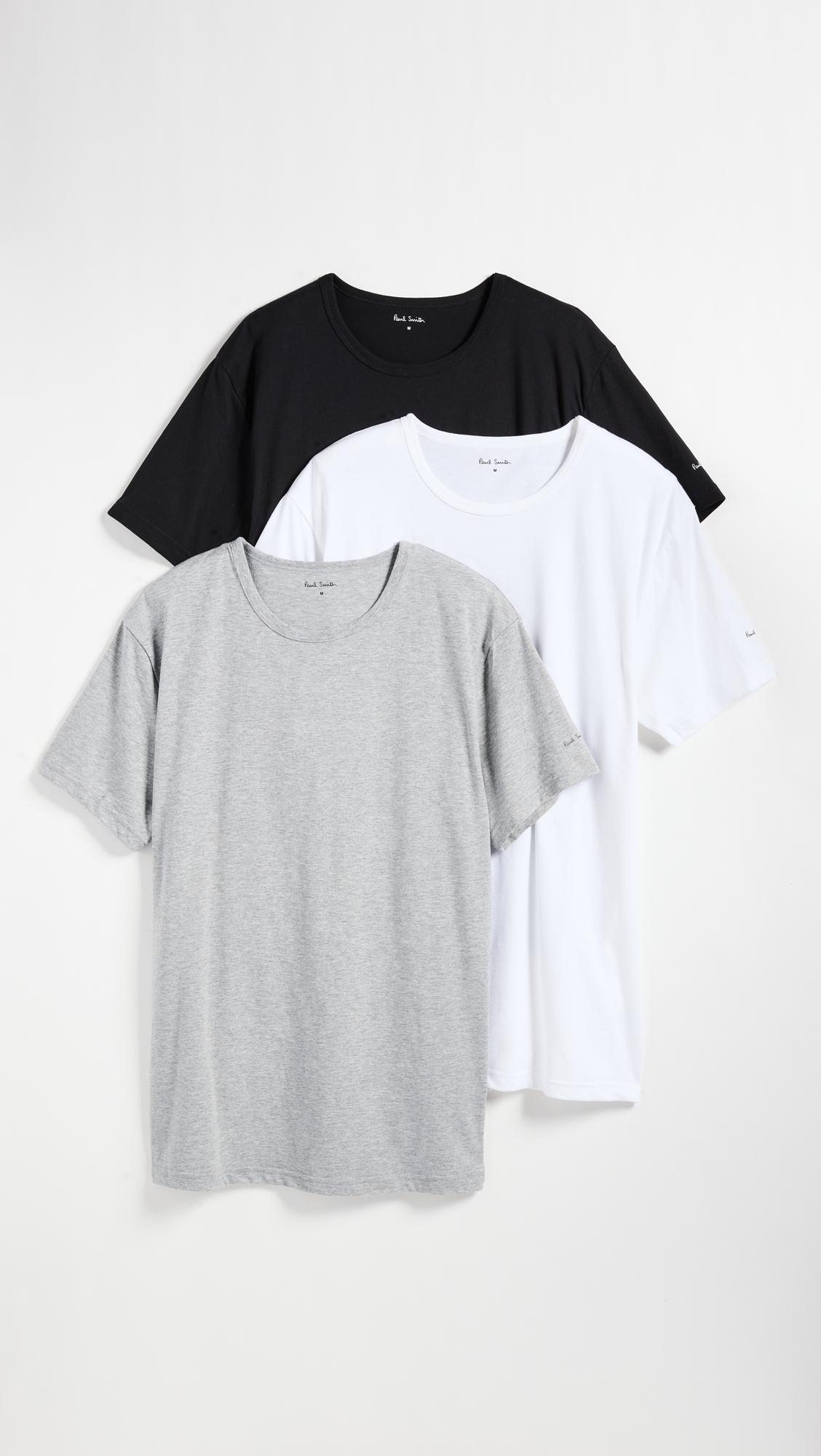 Cotton Logo Lounge T-Shirts 3 Pack by PAUL SMITH