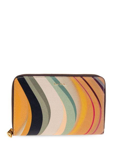 Dusky Swirl-print wallet by PAUL SMITH
